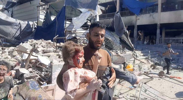 2024-08-04t144737z1585903321rc2299adkxddrtrmadp3israel-palestinians-17238980643741796981093 40.000 Palestine thiệt mạng, Dải Gaza chưa có dấu hiệu ngừng bắn - Ảnh 1.