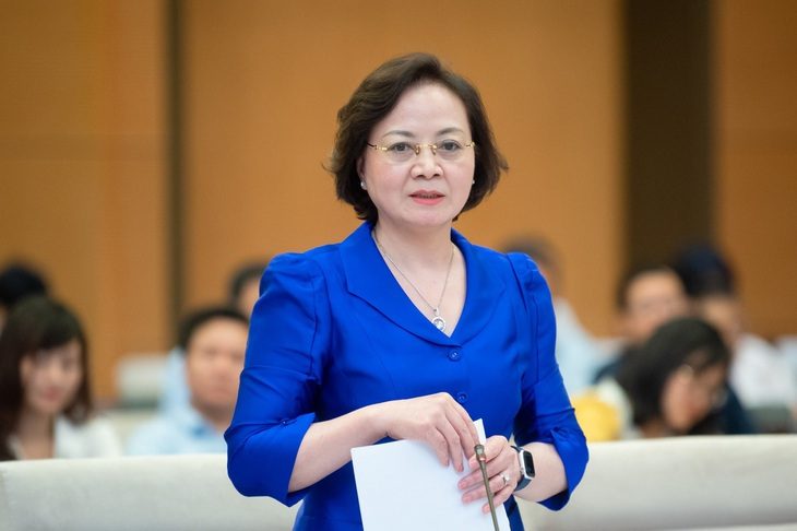 Chi tiết cách tính lương, phụ cấp mới với cán bộ, công chức, viên chức- Ảnh 1. Bộ trưởng Phạm Thị Thanh Trà - Ảnh: GIA HÂN